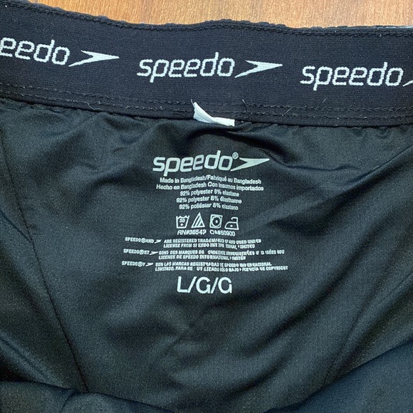 22 Mens L Speedo Boxer Brief Liner 